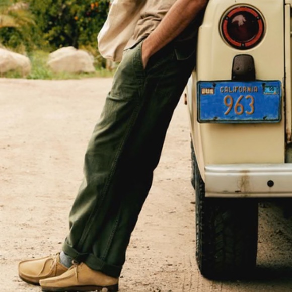 Imogene + Willie oliver military trouser in olive Size 32 - Picture 2 of 11